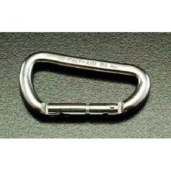 100x10.2mm スナップフック（ステンレス製） EA638JR-2