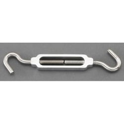 15.2mm ターンバックル（Hook＆Hook/アルミ・ステンレス製） EA638KE-24