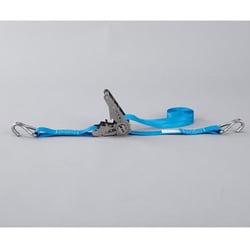 EA982BB-111 [453kg/38mmx1.8m ベルト荷締機（ステンレス製/青）]