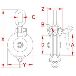 ヨドバシ.com - エスコ ESCO EA987SR-41 [82mm 【ロープ用リング付