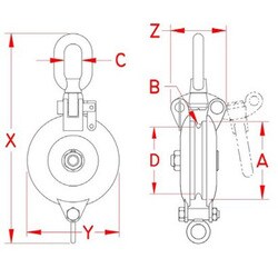 ヨドバシ.com - エスコ ESCO EA987SR-43 [82mm 【ワイヤー用リング付