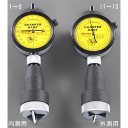 3.2-12.7mm/0-90゜ 外側面取りゲージ EA725AA-11