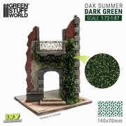 GSWD-4631 ツタの植生シート 小 夏のオークの葉/ダークグリーン [プラモデル用パーツ]