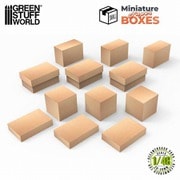 GSWD-12479 1/48-1/35 段ボール箱 小 12個入 無地 [プラモデル用パーツ]
