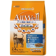 AllWell（オールウェル） 10歳以上の腎臓の健康維持用 フィッシュ味 挽き小魚とささみフリーズドライパウダー入り [猫用 ドライフード 2.4kg 総合栄養食]