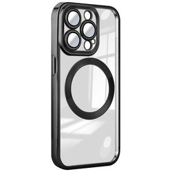 RM-15NPR-MGBK [iPhone 15 Pro用 MagSafe対応 クリアケース ブラック]