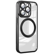 RM-15NPR-MGBK [iPhone 15 Pro用 MagSafe対応 クリアケース ブラック]