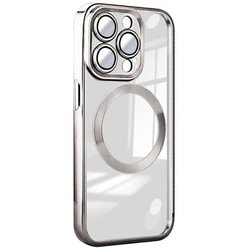RM-15NPR-MGSV [iPhone 15 Pro用 MagSafe対応 クリアケース シルバー]