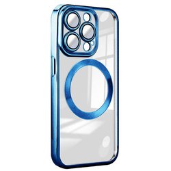 RM-15NPR-MGNV [iPhone 15 Pro用 MagSafe対応 クリアケース ネイビー]