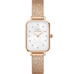 QUADRO LUMINE PRESSED PIANO Rose Gold 20X26mm White 正規品 2年保証 DW00100578