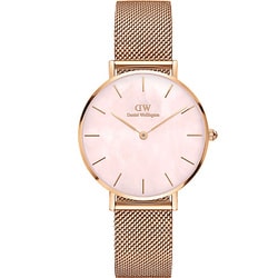 PETITE MELROSE PEARL MOP Rose Gold 32mm 正規品 2年保証 DW00100516