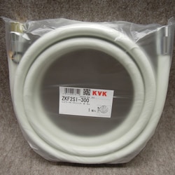 シャワーホース白3m パック無 ZKF2SI-300