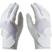 クリーンアップ バッティンググローブ ノンカラー 1378250 White/White(100) Mサイズ [ウェア グローブ]