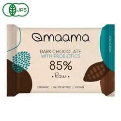 マーマ 有機 ローチョコレート85％＆プロバイオティクス 30g