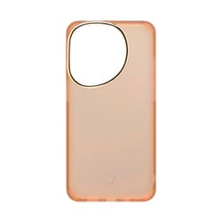 669-961315 [iPhone 15 Pro用 salisty クリアカラー 耐衝撃ハードケース アーモンドピンク]