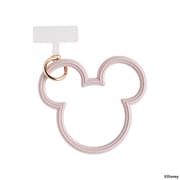 669-965047 [シリコンハンドストラップ ディズニーキャラクター ミッキーアイコン ミルキーピンク]