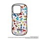 41-965405 [iPhone 15用 iFace First Class ケース ディズニー/ピクサーキャラクター ピクサー総柄/ホワイト]