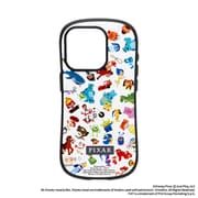 41-965405 [iPhone 15用 iFace First Class ケース ディズニー/ピクサーキャラクター ピクサー総柄/ホワイト]