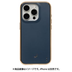 41-966549 [iPhone 14 Pro用 salisty マットカラー耐衝撃ハードケース ネイビーブルー]