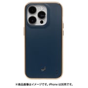 41-966563 [iPhone 15 Pro用 salisty マットカラー耐衝撃ハードケース ネイビーブルー]