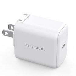 USB急速充電器 1-Port Type-C Fast Charger GaN（PD45W） USB PD（パワーデリバリー）対応 45W USB-C×1 GaN搭載 折りたたみ式プラグ採用 白 CCAC11-WH