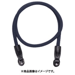 カメラ用ネックストラップ ロープカメラストラップ スチールリング ネイビー Rope Camera Strap Navy 130cm