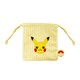 ポケットモンスター アップリケ刺繍巾着 ピカチュウ [キャラクターグッズ]