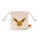 ポケットモンスター アップリケ刺繍巾着 イーブイ [キャラクターグッズ]