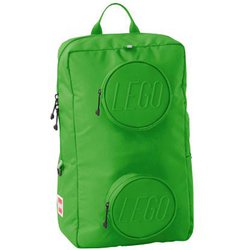 20204-0037 [LEGO レゴ リュック Signature（シグネチャー） Brick 1×2 backpack GREEN（グリーン）]