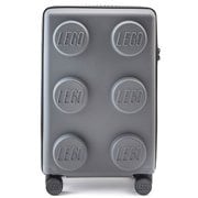 LEGO レゴ スーツケース Signature(シグネチャー) Brick 2×3 Trolley Expandable Bright Sサイズ 56cm 旅行日数目安:1~3泊 35L TSAロック搭載 機内持ち込み GREY(グレー) 20290-0199