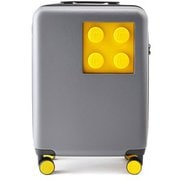 LEGO レゴ スーツケース Signature(シグネチャー) Brick 2×2 Trolley Sサイズ 54.5cm 旅行日数目安:2~3泊 40L TSAロック搭載 機内持ち込み 静音 GREY×YELLOW(グレー×イエロー) 20152-1962