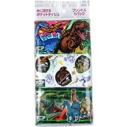 アニア アニマルアドベンチャー 水に流せるポケットティシュ 6パック入