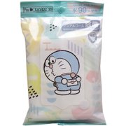 ドラえもん ウエットティシュ 水99% ノンアルコール除菌 20枚入