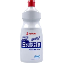 キンチョウ トイレの虫がいなくなる液剤 トリプル消臭プラス 500ml
