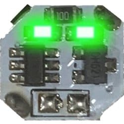 W-PARTS LEDモジュール（磁気スイッチ付） 緑 [プラモデル用パーツ]
