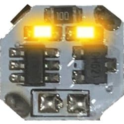 W-PARTS LEDモジュール（磁気スイッチ付） 黄 [プラモデル用パーツ]