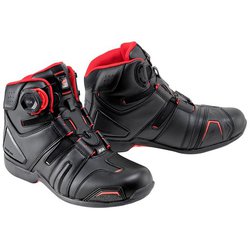RSS006 DRYMASTER BOA ライディングシューズ カラー：BLACK/RED サイズ：25.0cm RSS0069915250