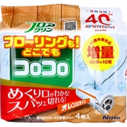 コロコロ 40TH ANNIVERSARY スペアテープ フロアクリン スカットカット 50周巻×4巻入