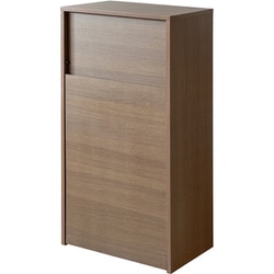 木製キャスターダストボックス ブラウン DB-F1100BR