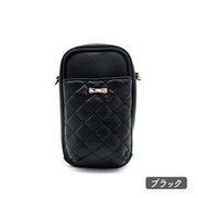 nui. ぬいぐるみショルダーバッグ オーバル ブラック