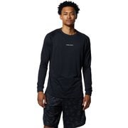 ロングショット ロングスリーブTシャツ 1368856 Black(001) LGサイズ [バスケットボール シャツ メンズ]