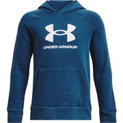 ライバルフリースビッグロゴ フーディー 1379791 VarsityBlue/White(426) YMDサイズ [トレーニングウェア パーカー キッズ]