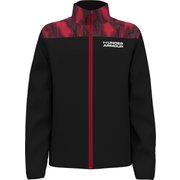 トリコット プリント ウーブン フルジップ ジャケット TRICOT PRINT WOVEN FULL ZIP JACKET 1381178 BLK/DMN/WHT(002) YXLサイズ [アウトドア ジャケット キッズ]