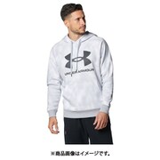 ライバルフリース ビッグロゴ フーディー 1381331 White(100) LGサイズ [ランニングウェア パーカー メンズ]