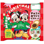 【限定】 ディズニーチョコ＆ホワイトビスケットクリスマス 140g