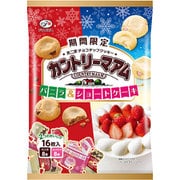 【限定】 カントリーマアム バニラ＆ショートケーキ 16枚