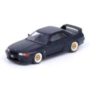IN64-R32-MB 1/64 日産 スカイライン GT-R R32 マットブラック The Diecast Company Special Edition [ダイキャストミニカー]