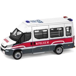 ATC65379 イベコ デイリー 警察車両 AM8315 [ダイキャストミニカー]