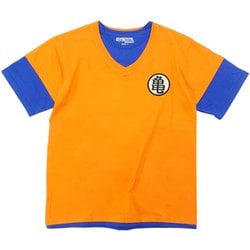 22863107 ドラゴンボール なりきり＆アイコン Tシャツ ORANGE 悟空/亀 XSサイズ [キャラクターグッズ]