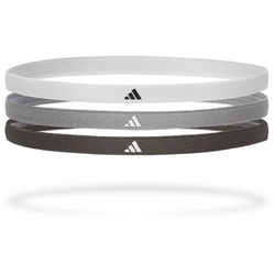adidas ヘアバンド3本セット WT/GY/BK